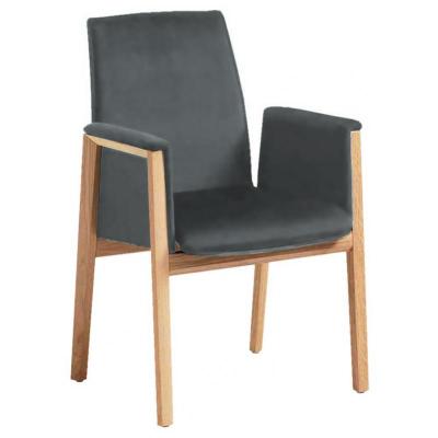 Runa Nuri Dining Chair With Arms - Leather